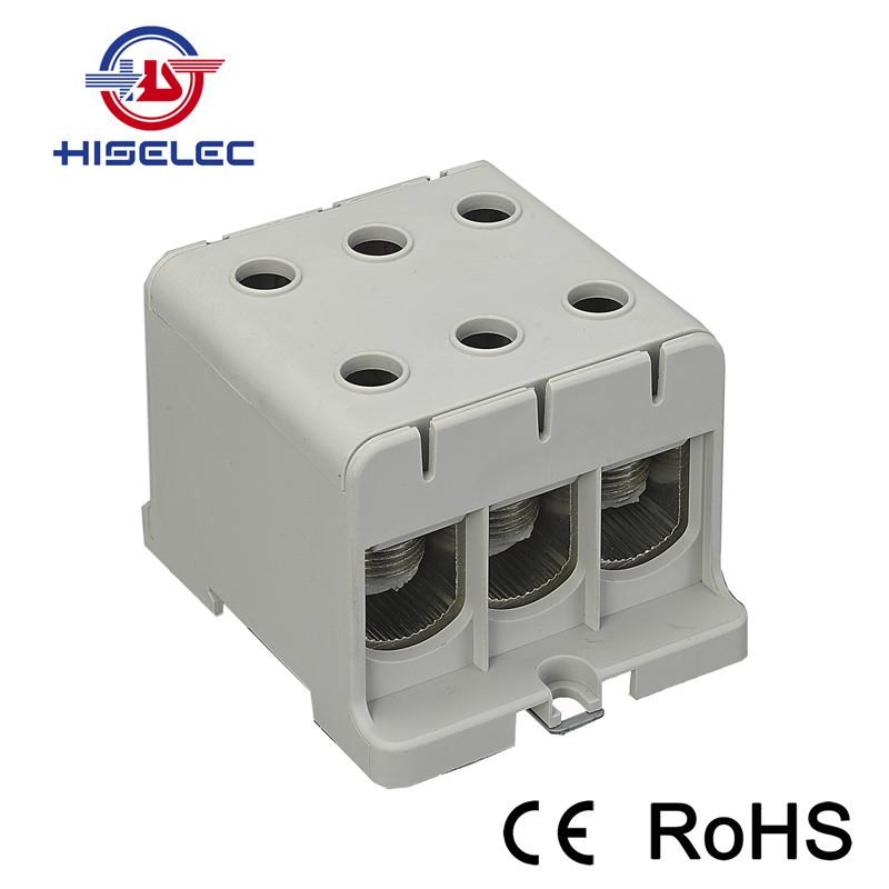 TR 95 series 3 ways Al/Cu universal terminal block