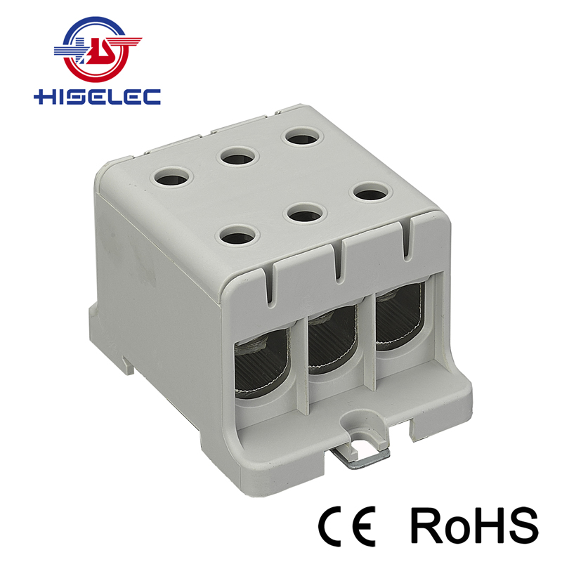 TR 150 series 3 ways Al/Cu universal terminal block