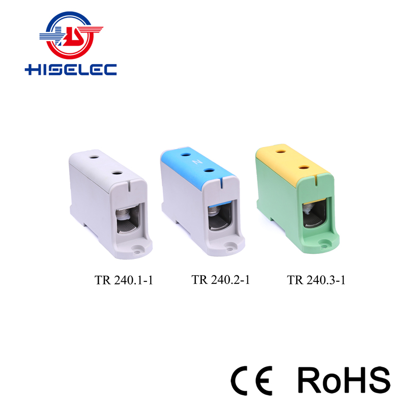 TR 240 series 1 way Al/Cu universal terminal block