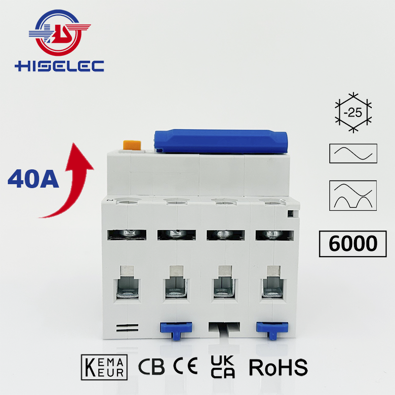 漏电保护开关RCBO HSM2-4A type A 6kA