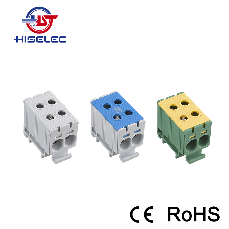 TR 35 series 2 ways Al/Cu universal terminal block